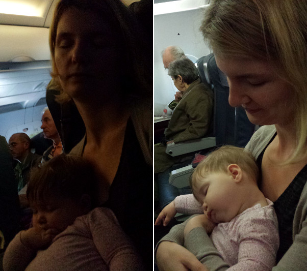Bebe avion somn