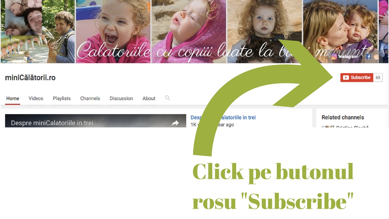 Click pe butonul rosu -Subscribe-